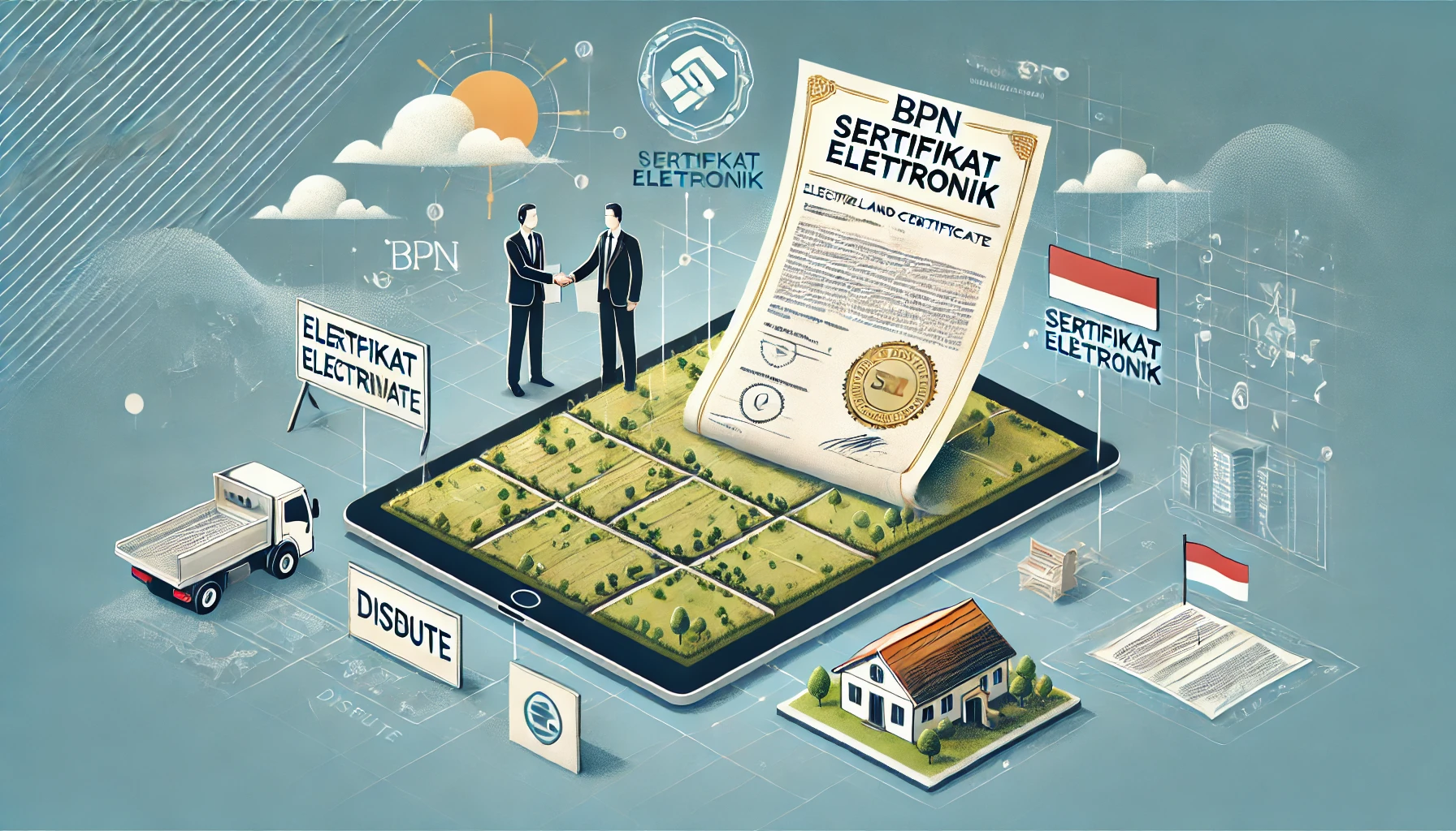 Peran Penting Sertifikat Elektronik dalam Menekan Sengketa Tanah di Indonesia
